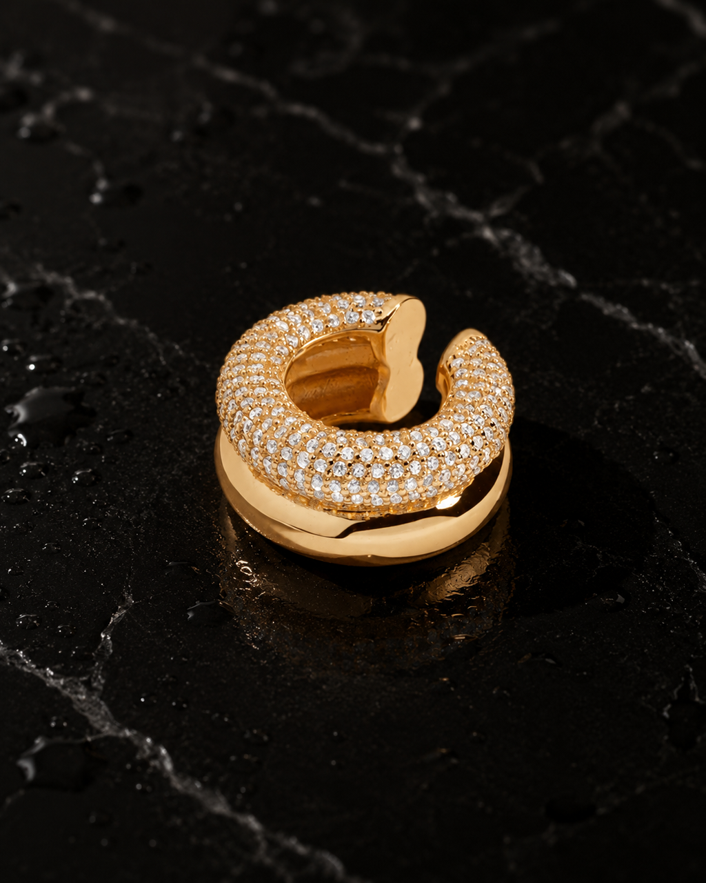 Pavé Dome Cuff