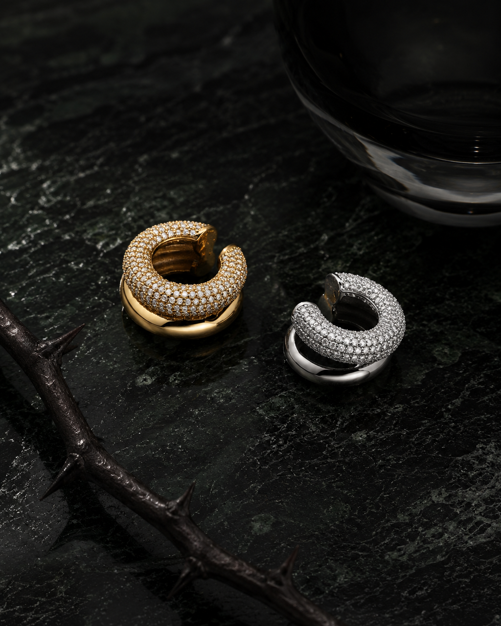Pavé Dome Cuff